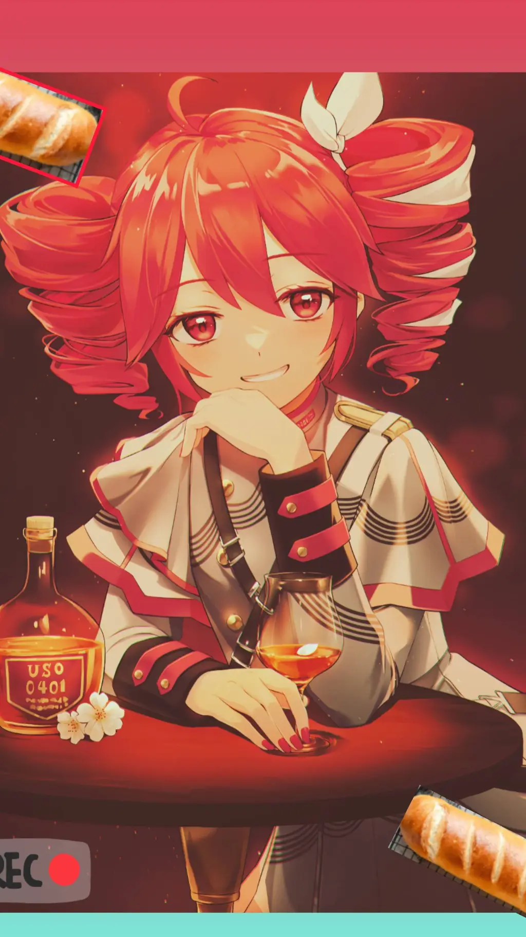 ai character: kasane teto background