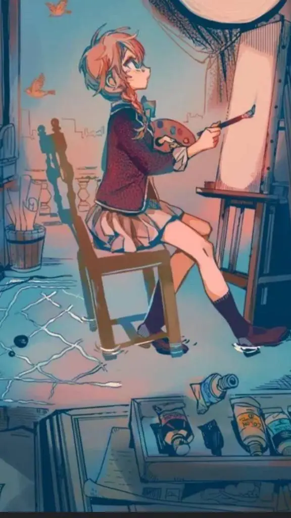ai character: MHA x no 4  background