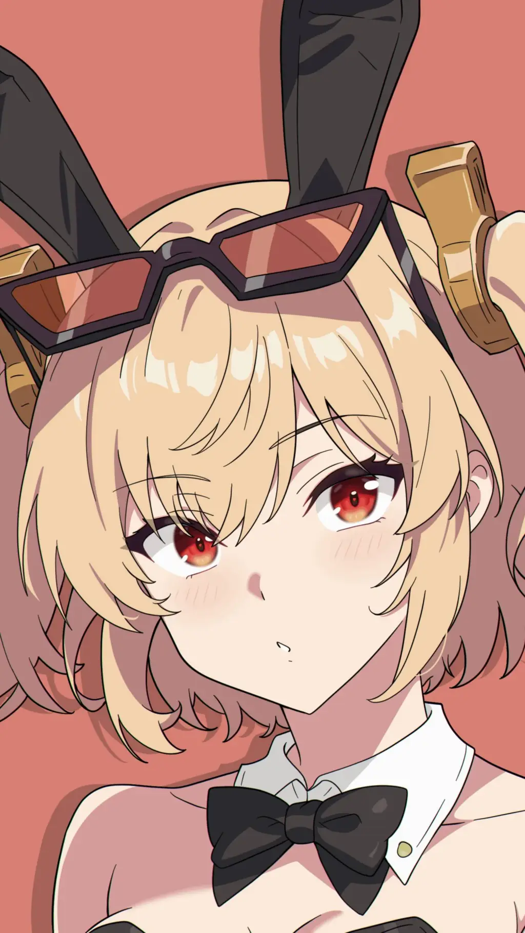 ai character: Burnice White background