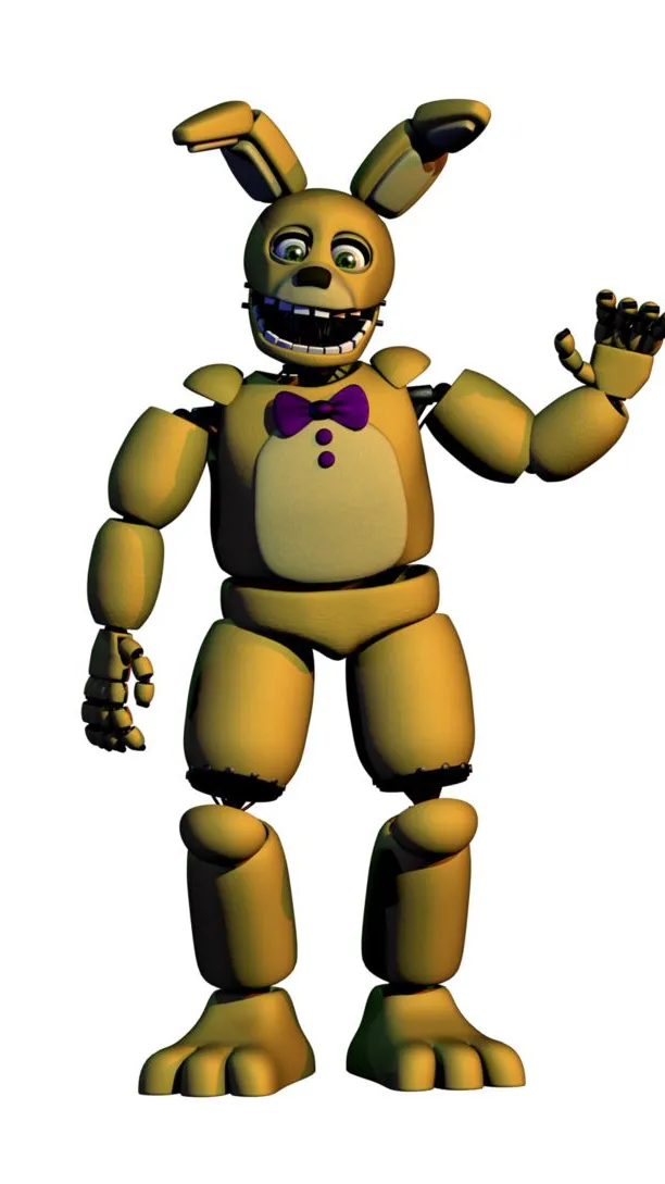 ai character: Spring Bonnie: background