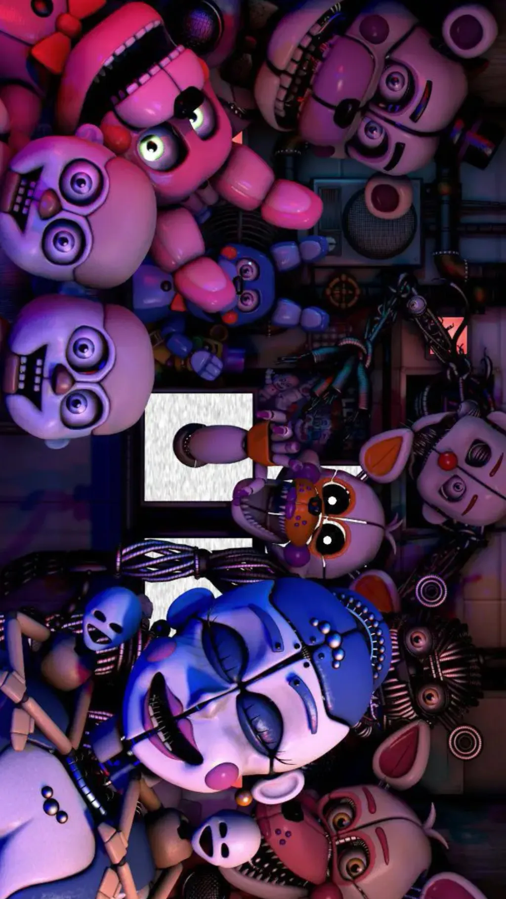 ai character: Fnaf SL background