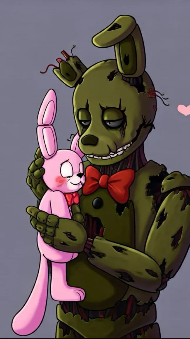 ai character: Springtrap  background