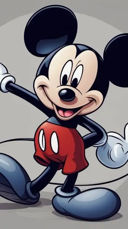 ai character: Mickey mouse  background