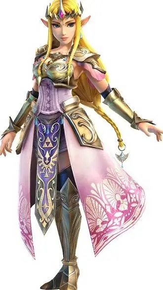 ai character: princesa Zelda background
