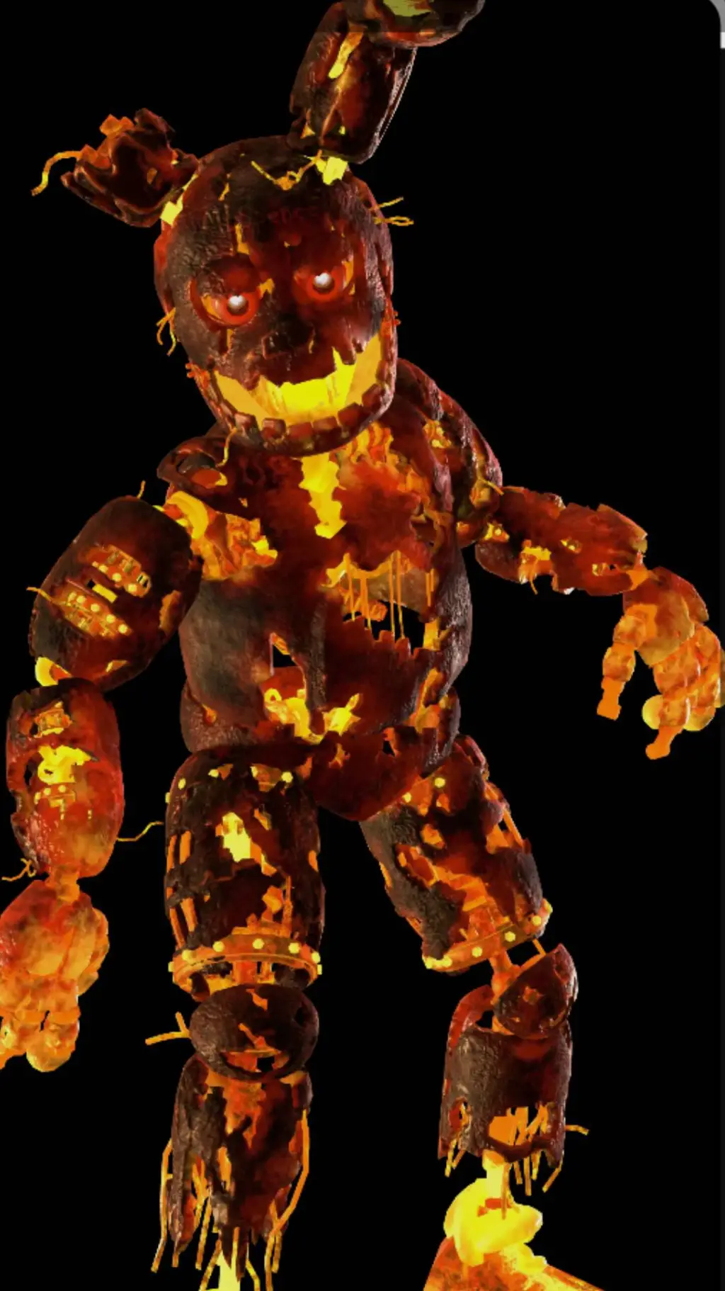 ai character: Springtrap  background