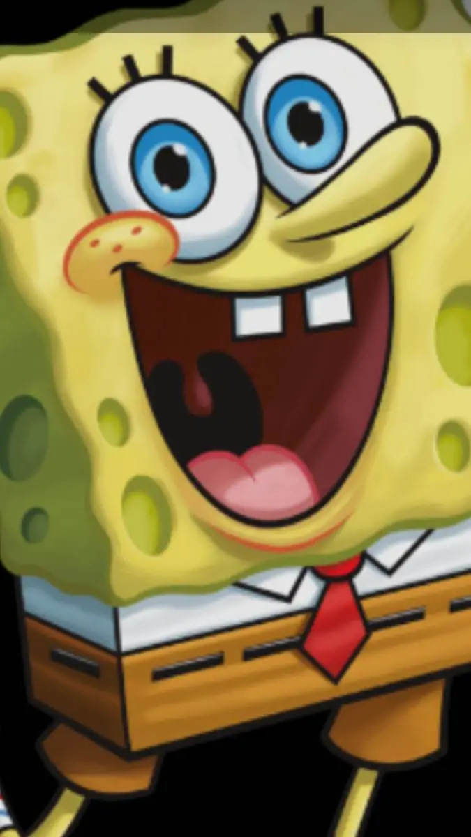 ai character: SpongeBob  background