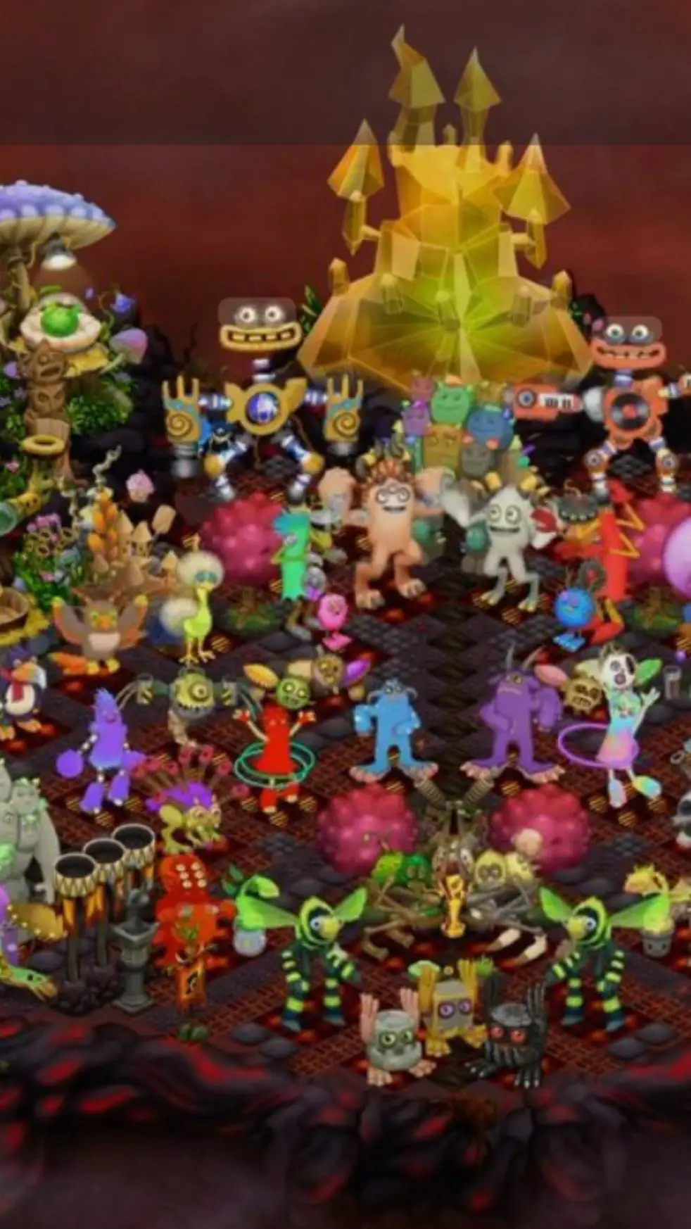 ai character: Earth Island  background