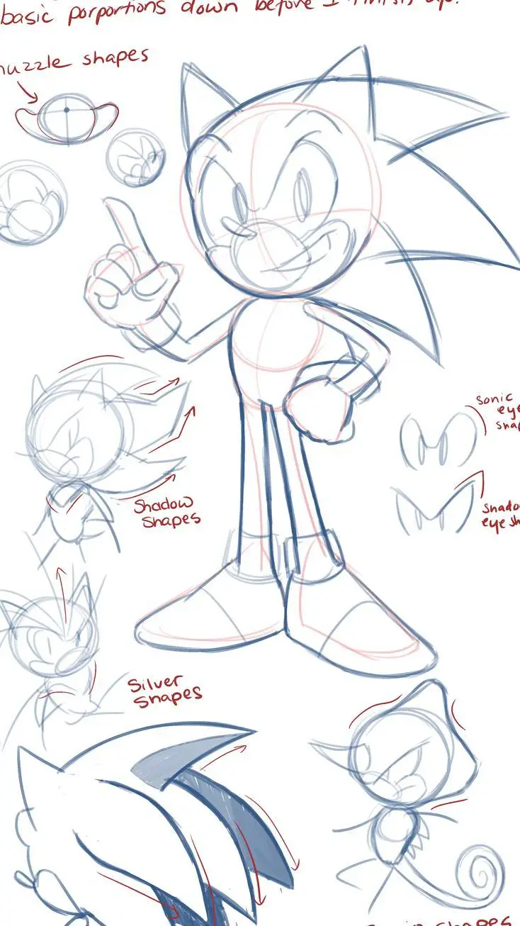 ai character: Sonic dimensions  background