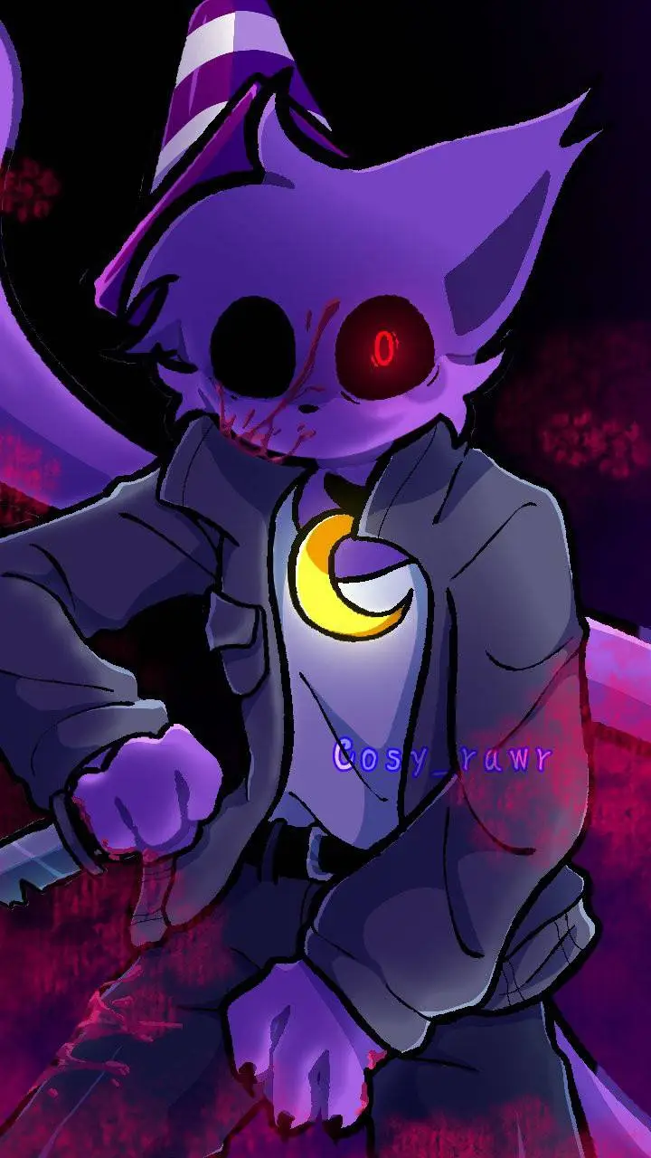 ai character: murderer catnap  background