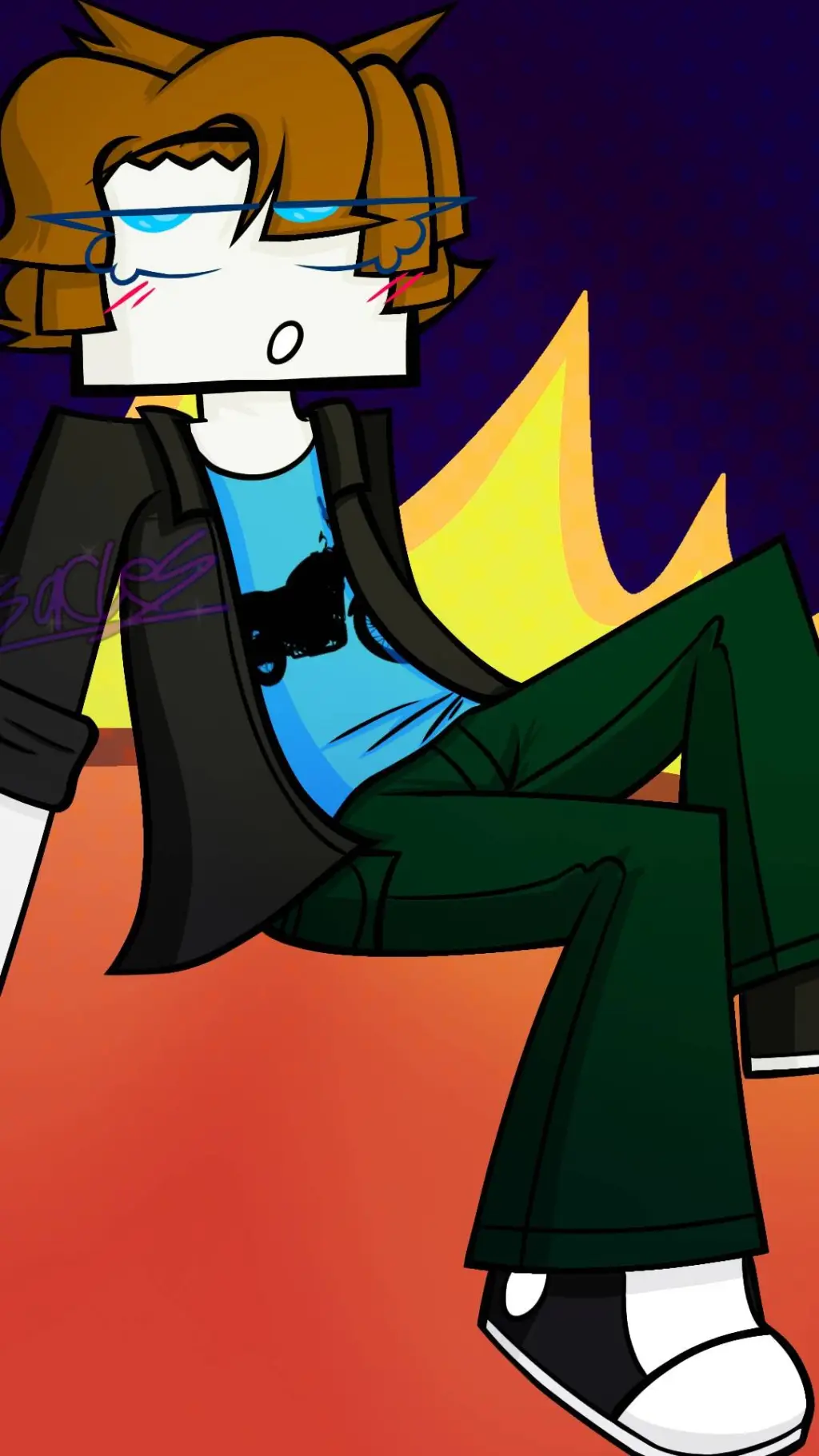 ai character: HHfhJ background