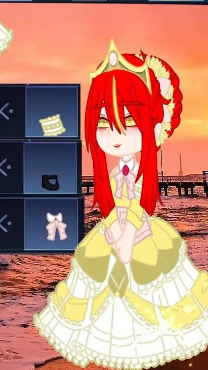 ai character: Daughter of evil background
