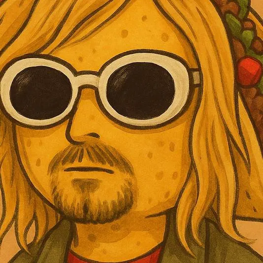 chat with ai character: Kurt Cobain Taco