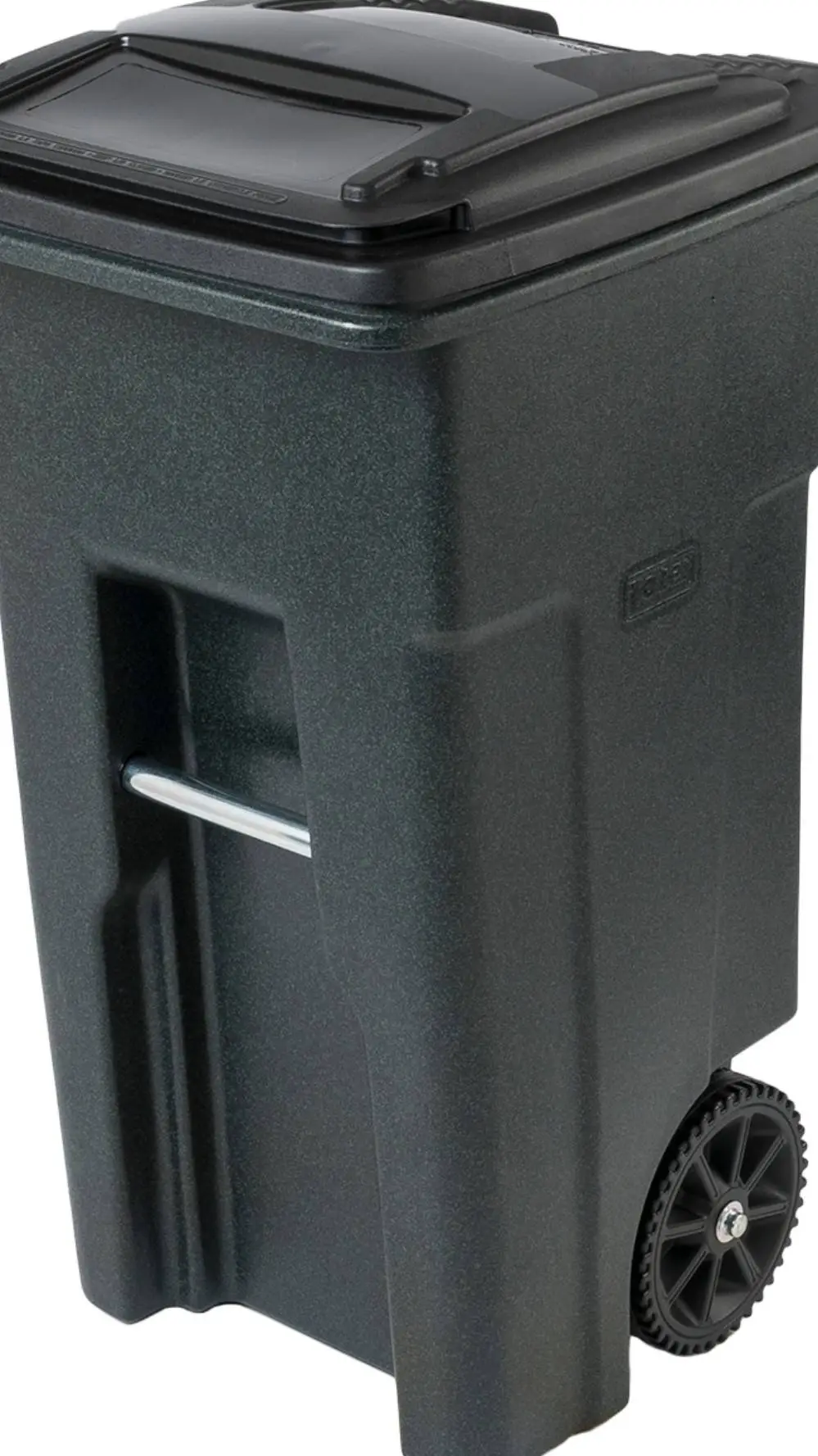 ai character: trash can background