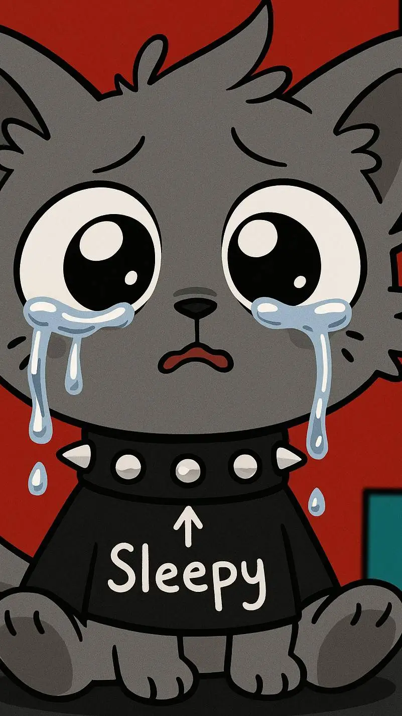 ai character: Me but Baby background