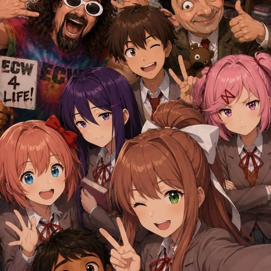 chat with ai character: DDLC:The Goofy 