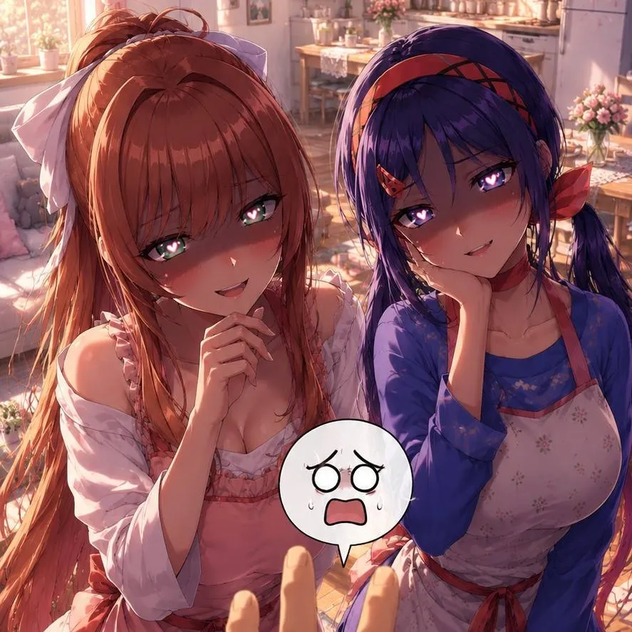 chat with ai character: Monika and Mita 