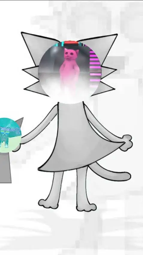 ai character: Dail cat sim wenda background