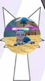 ai character: Cat sim Wenda background