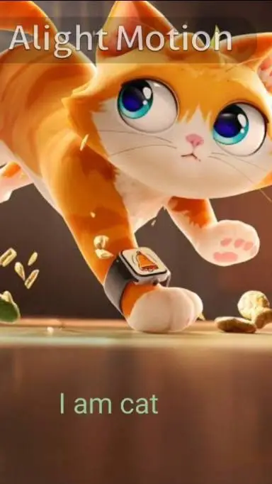 ai character: I am cat background