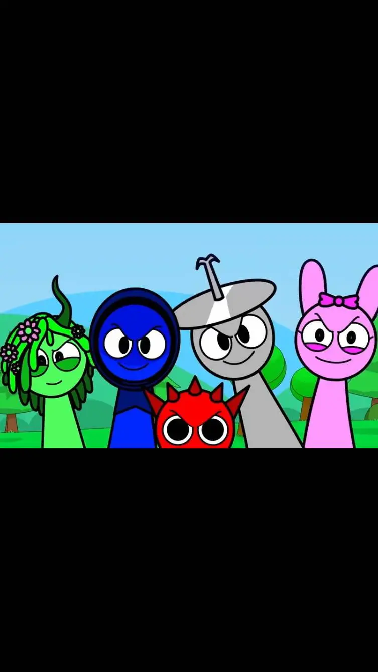 ai character: Sprunki OC background