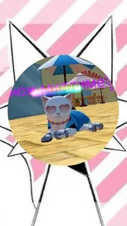 ai character: Cat sim Wenda background