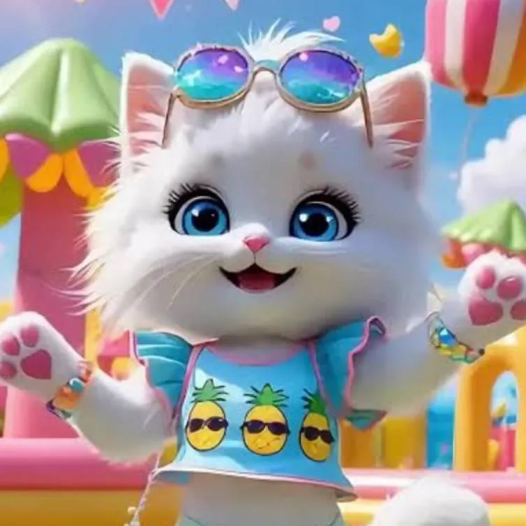 chat with ai character: Cute kitty cat