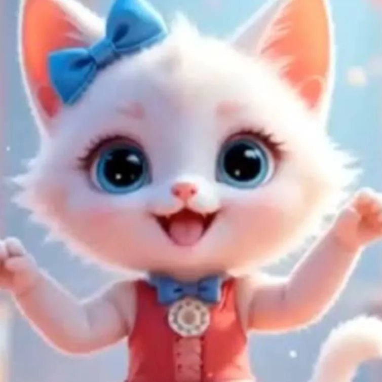 chat with ai character: Cat cute