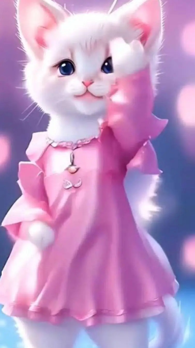 ai character: Cat lia tip background