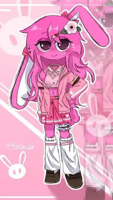 ai character: Pinki background