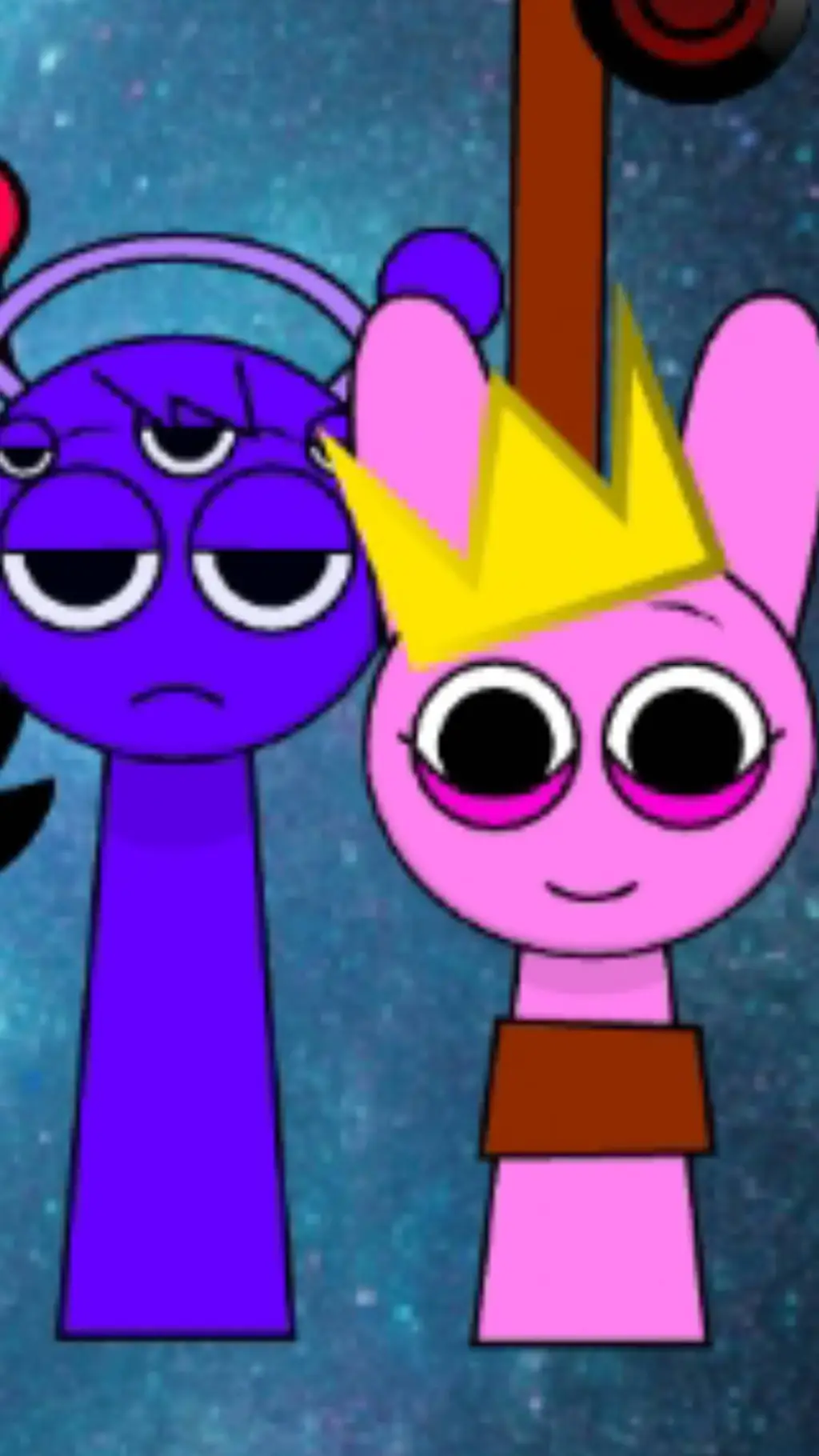 ai character: Oren and Pinki background