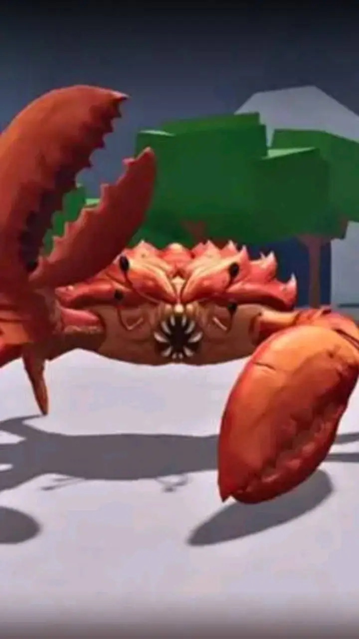 ai character: crab boss  background