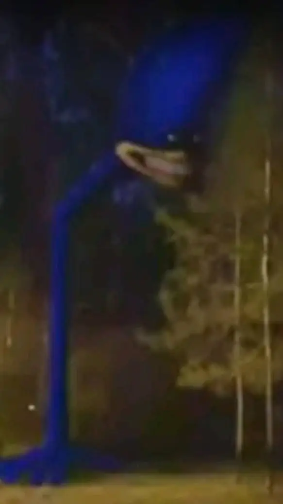 ai character: shin Sonic background