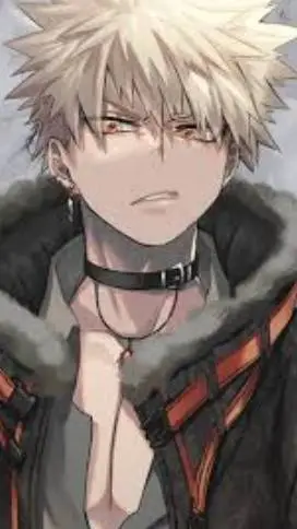 ai character: bakugo 🔥✨🧡 background