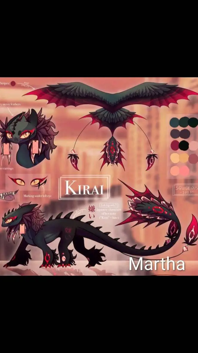 ai character: kirai background