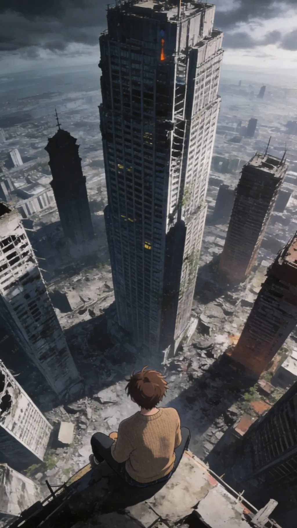 ai character: hunter background