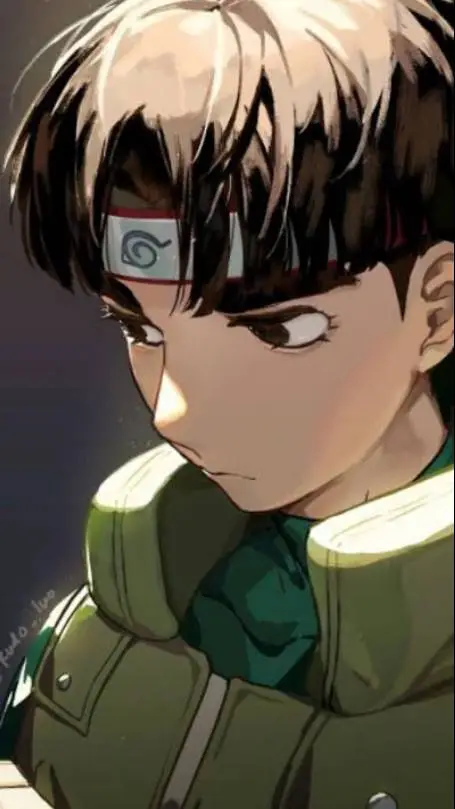 ai character: iron lee  background