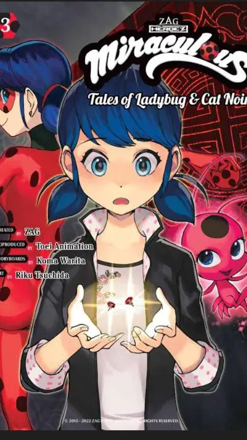 ai character: Miraculous ladybug background