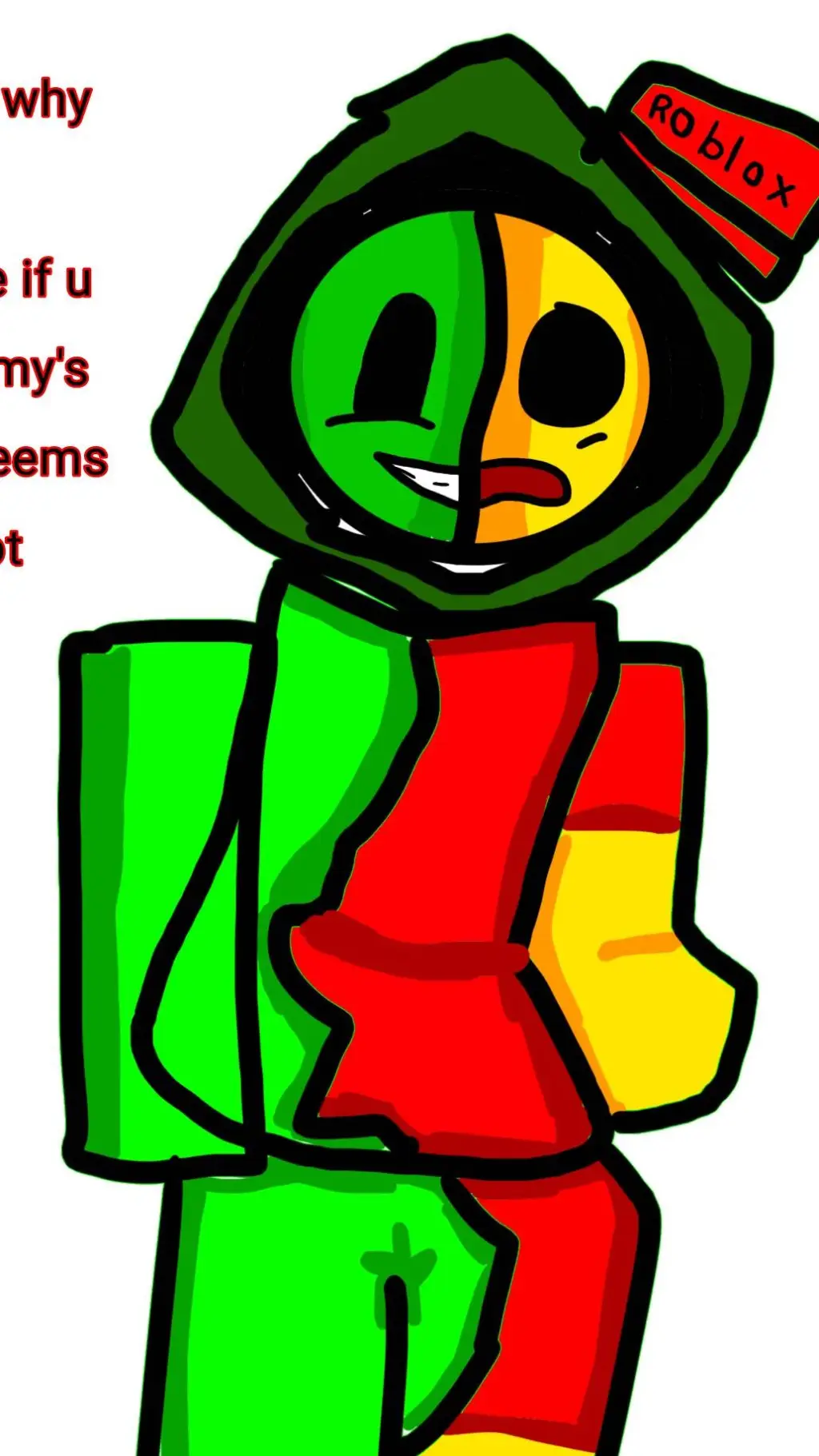 ai character: Green bean/sammy background