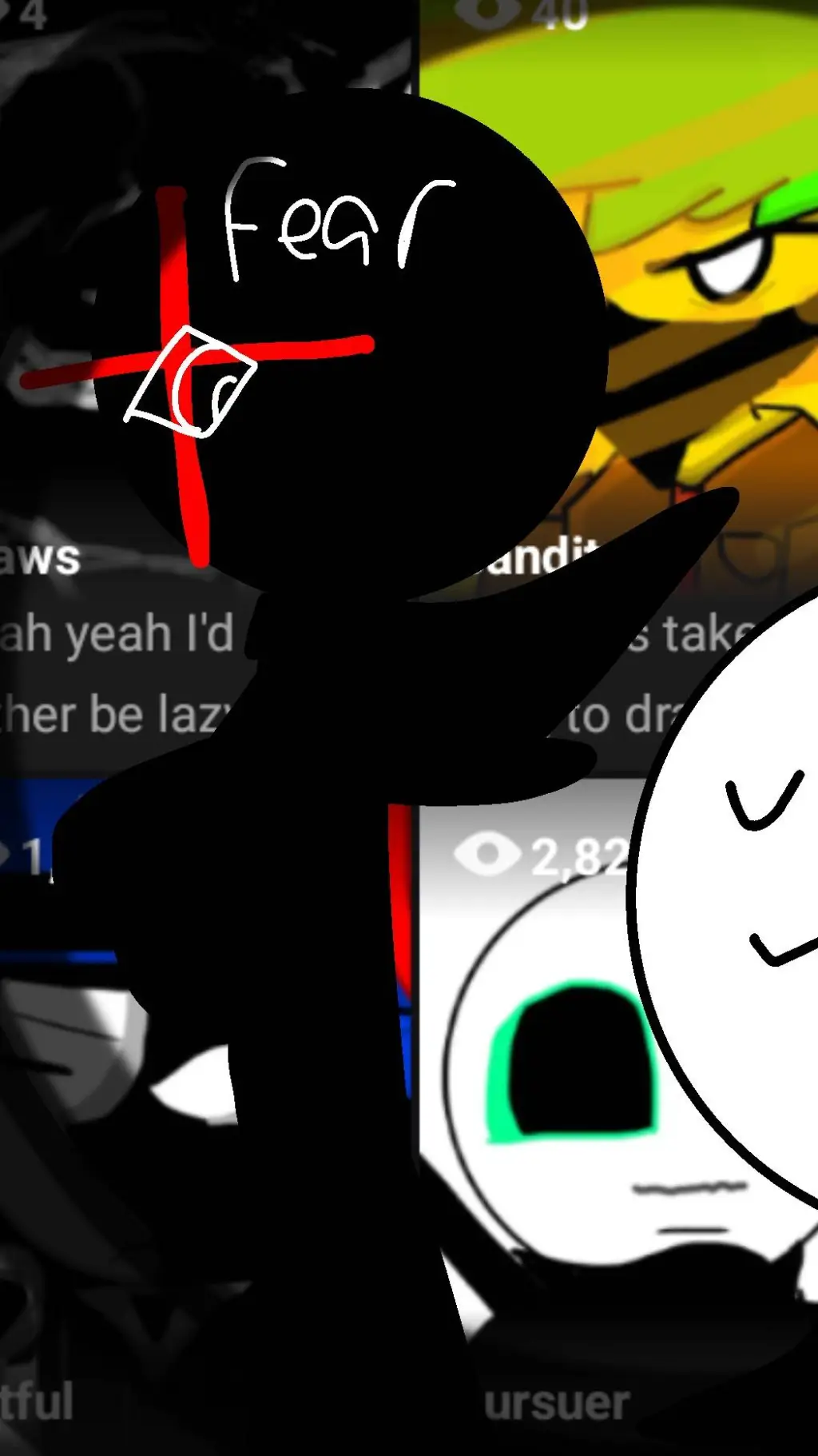 ai character: Fear background