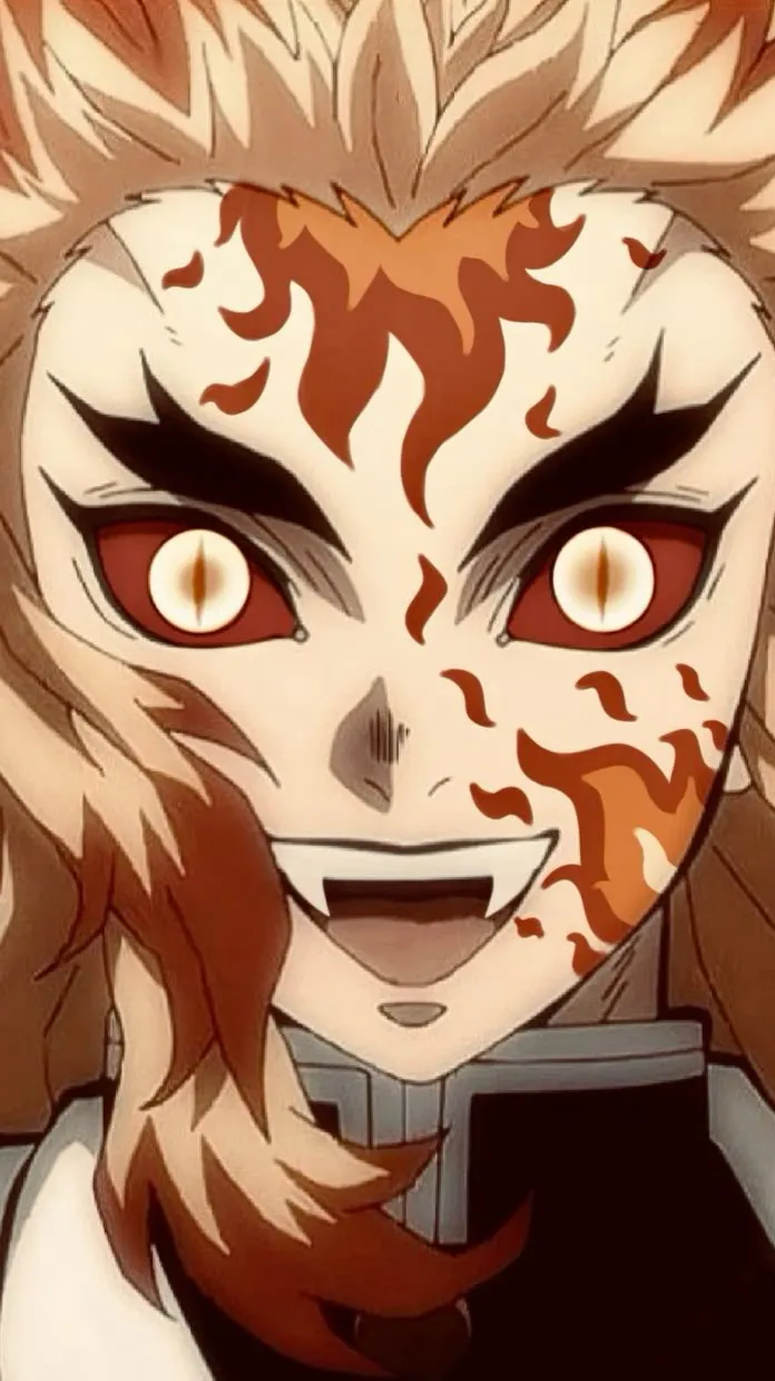 ai character: Rengoku (demon) background
