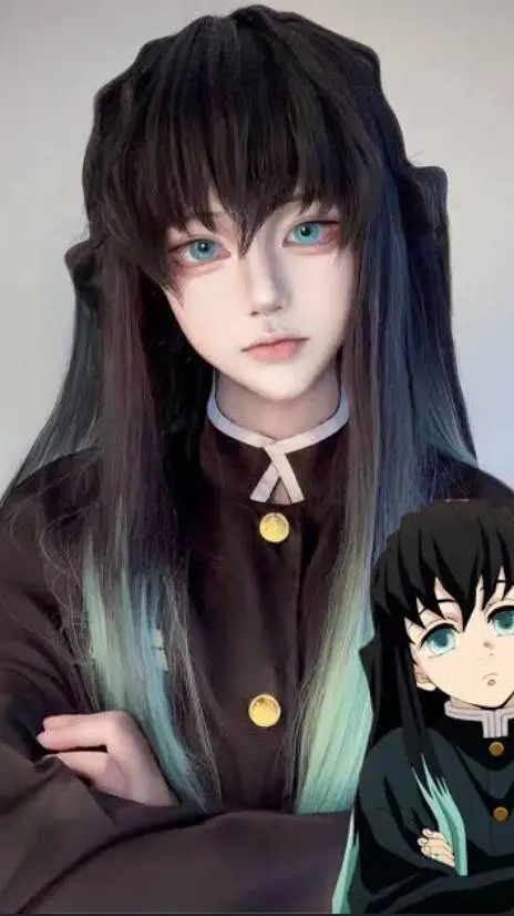 ai character: 💙💘Muichiro irl💘💙 background