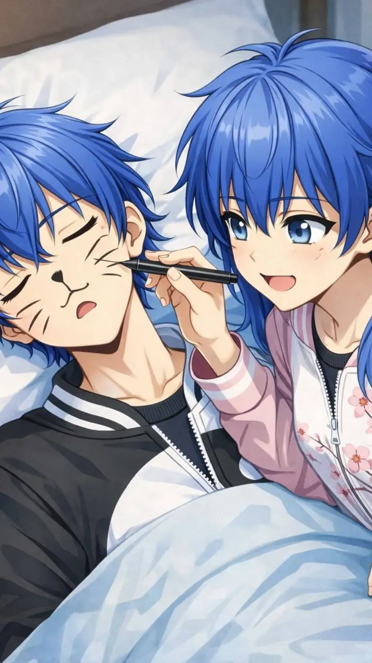 ai character: mha sleepover  background