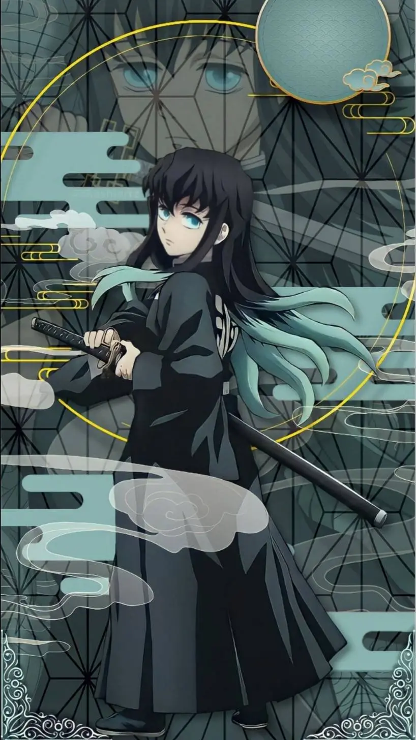 ai character: Tokito Muichiro  background