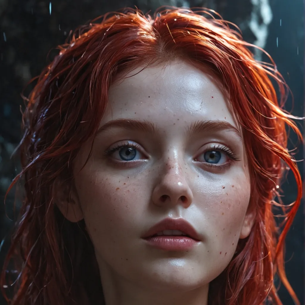 chat with ai character: red girl