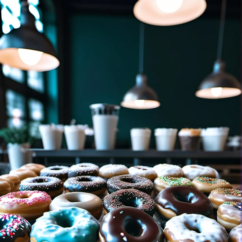 chat with ai character: Donut shop 