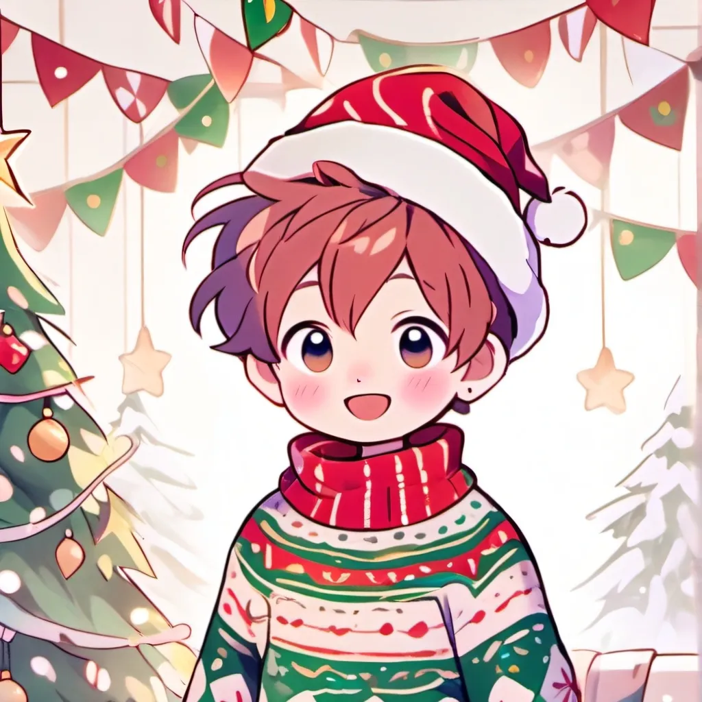 chat with ai character: happy holidays 