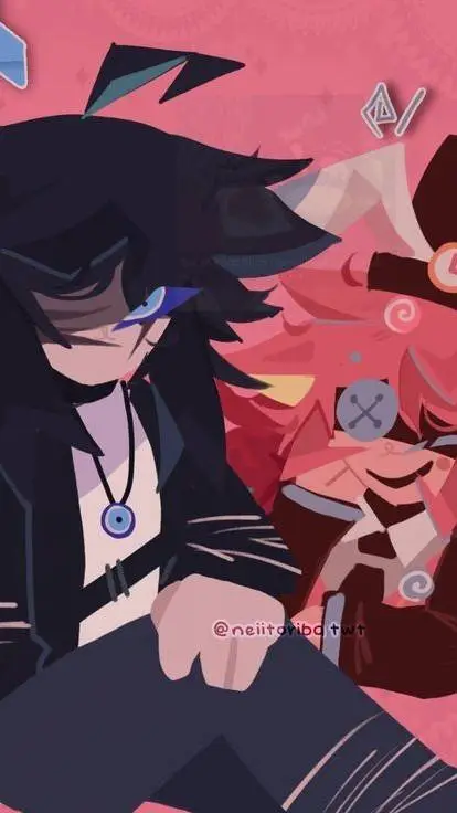 ai character: Vivian and Miller  background