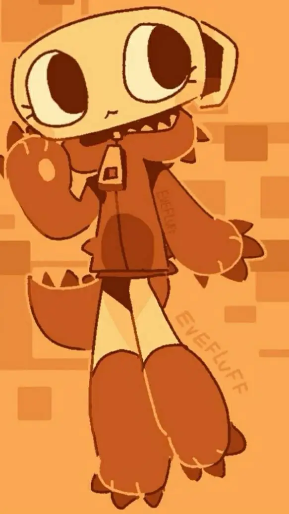 ai character: shelly🐚🤍 background