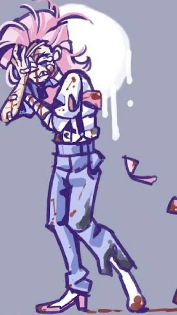 ai character: Harvey  background