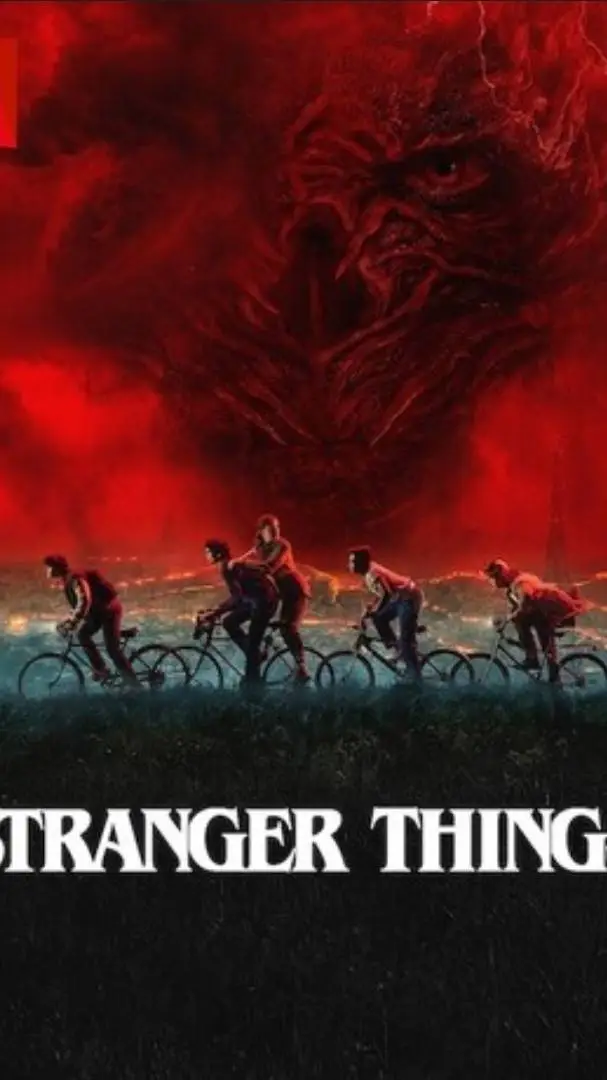 ai character: Stranger things  background